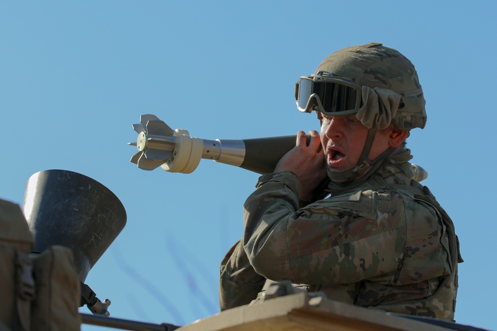 Mortars Qualify at Saber Strike 22