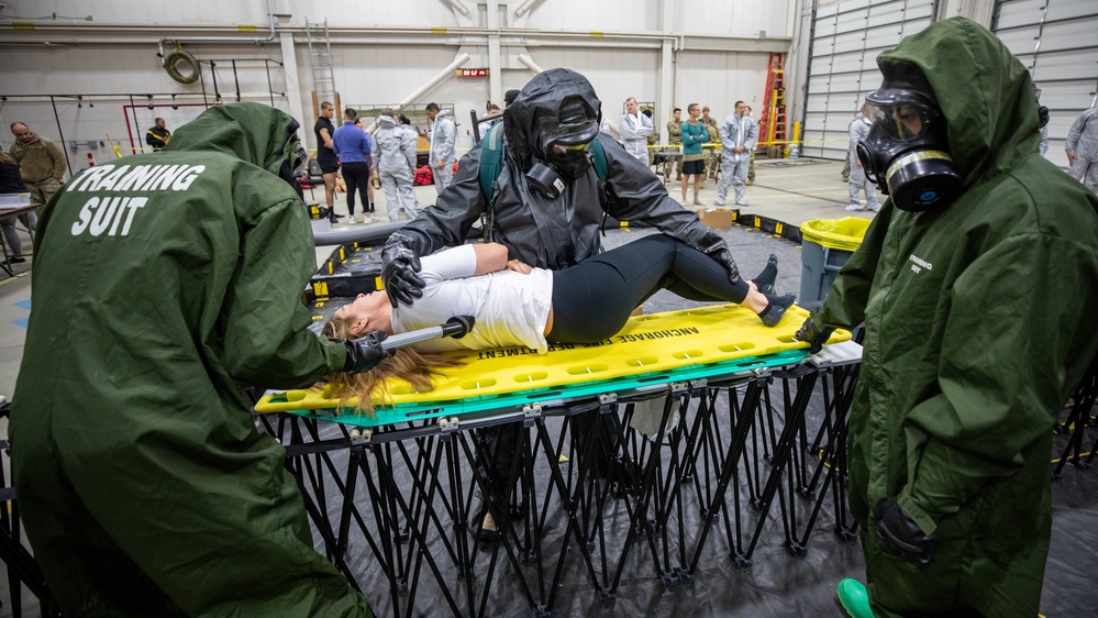 CBIRF, Alaska National Guard Validate Dry Decontamination Procedures during Exercise Arctic Eagle-Patriot 2022