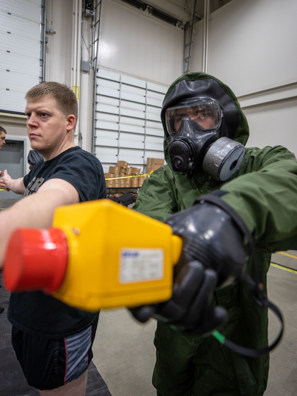 CBIRF, Alaska National Guard Validate Dry Decontamination Procedures during Exercise Arctic Eagle-Patriot 2022