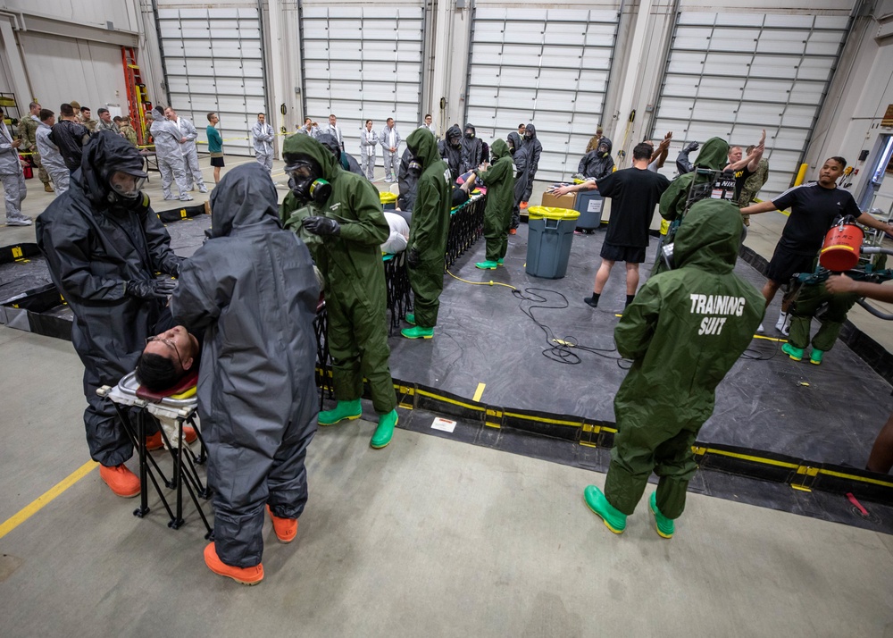 CBIRF, Alaska National Guard Validate Dry Decontamination Procedures during Exercise Arctic Eagle-Patriot 2022