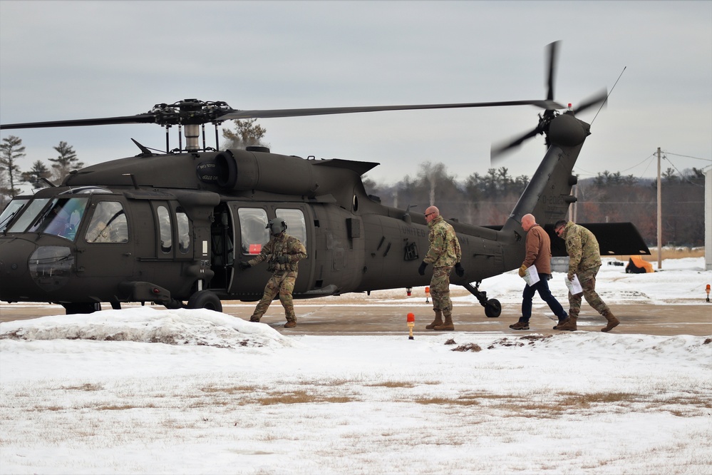 First Army Division West leaders visit Fort McCoy