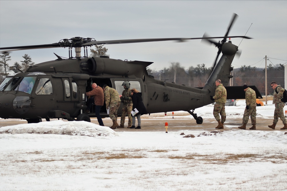 First Army Division West leaders visit Fort McCoy