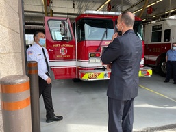 Installation Services director tours post, helps ensure quality of life