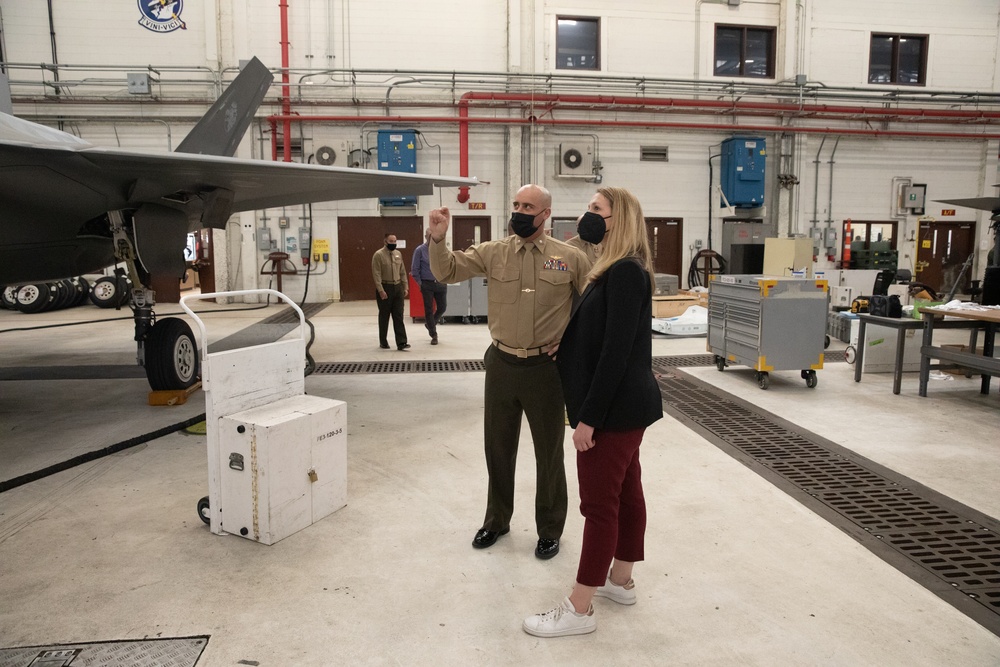 Under Secretary of the Navy visits MCAS Beaufort