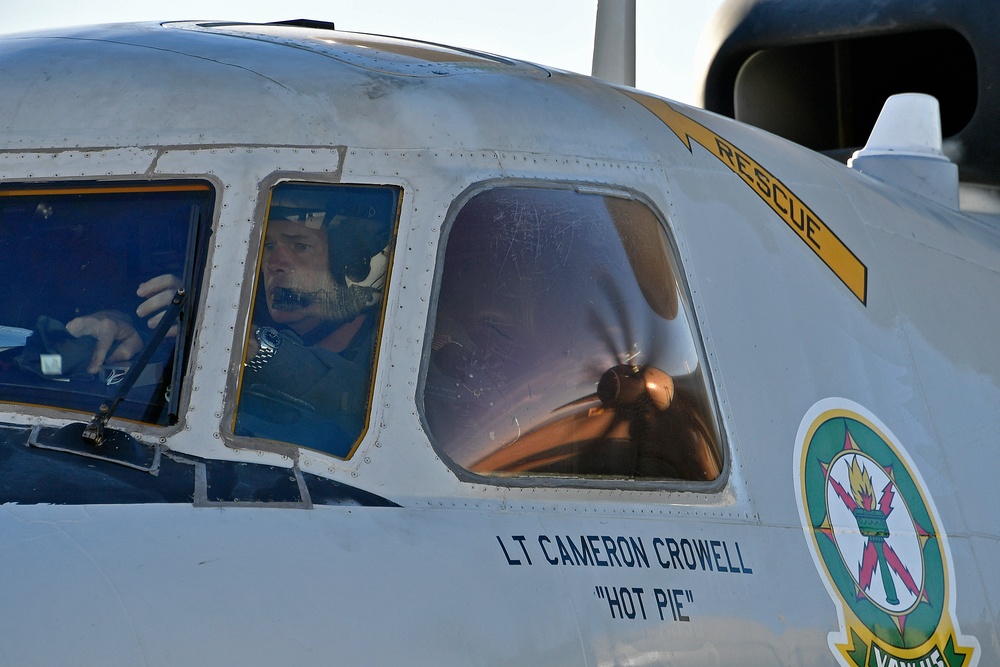 Last flight of Capt. France