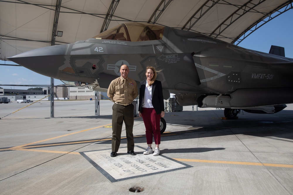 Under Secretary of the Navy visits MCAS Beaufort