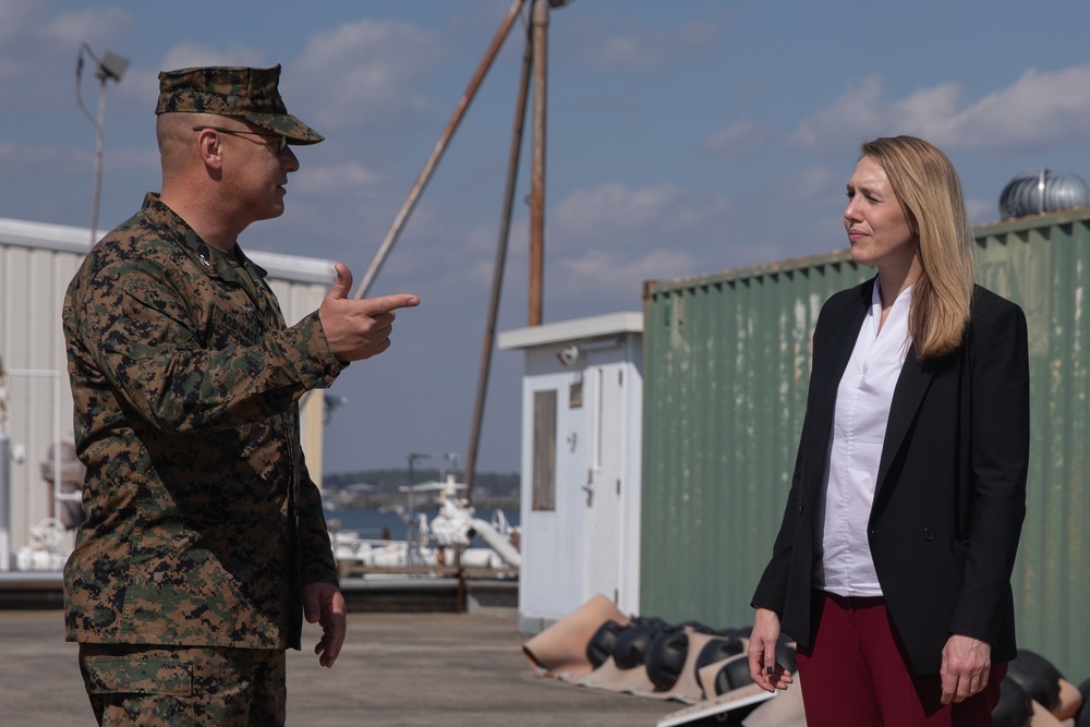 Under Secretary of the Navy visits MCAS Beaufort