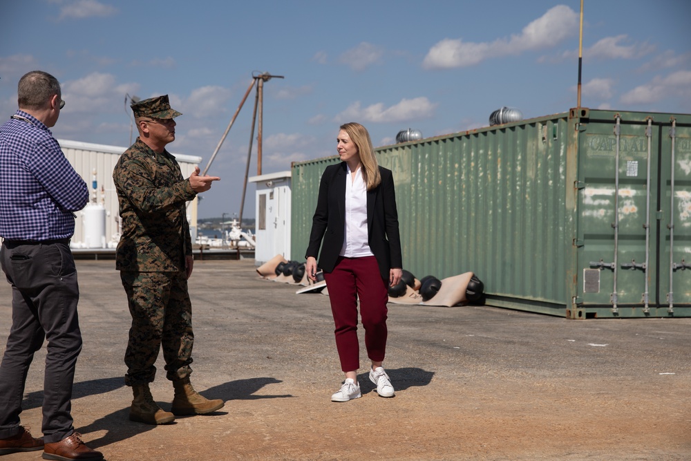 Under Secretary of the Navy visits MCAS Beaufort