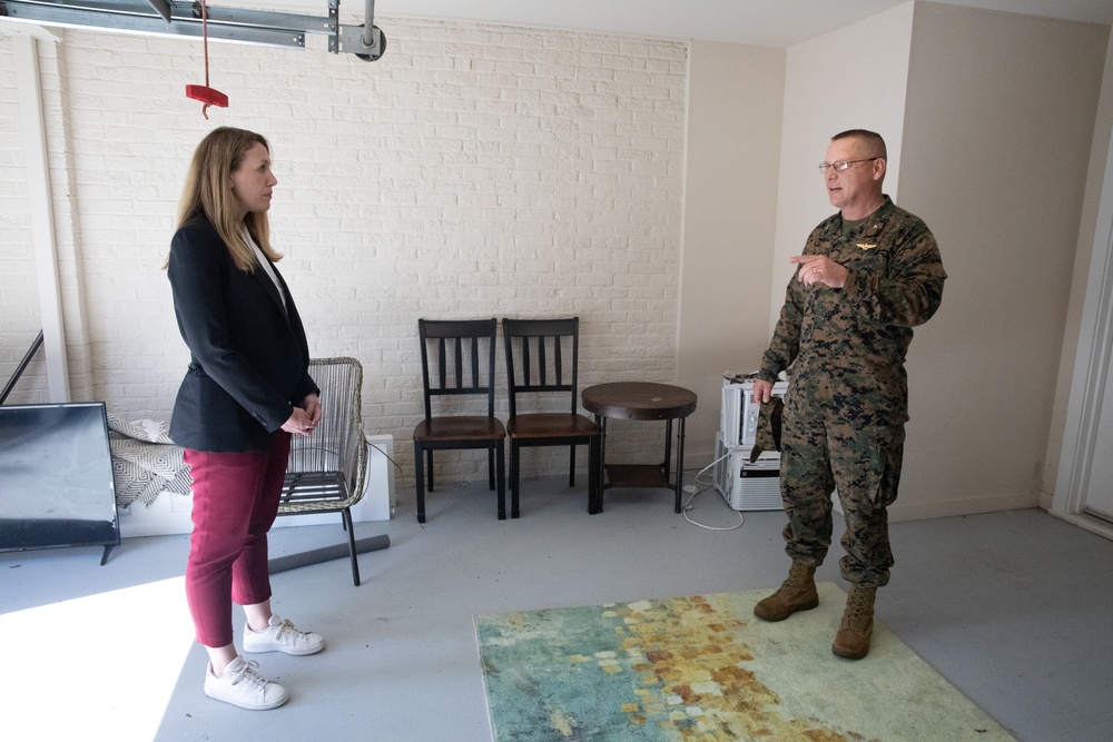 Under Secretary of the Navy visits MCAS Beaufort