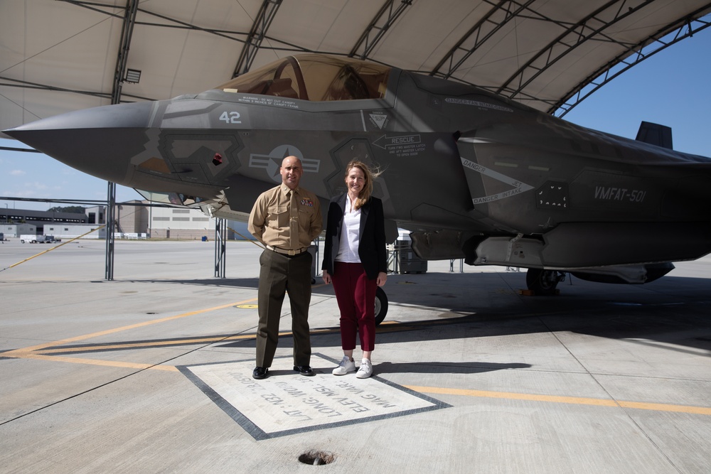 Under Secretary of the Navy visits MCAS Beaufort