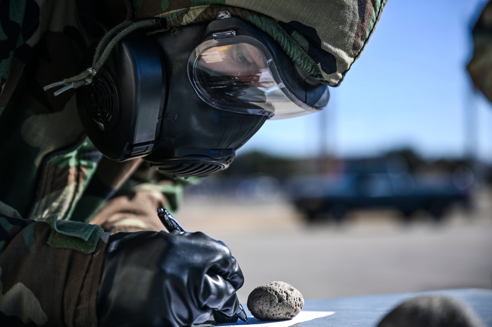 47th CES participates in CBRN task qualification training