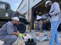 New dump truck gives engineer Soldiers a hot ride with modern upgrades