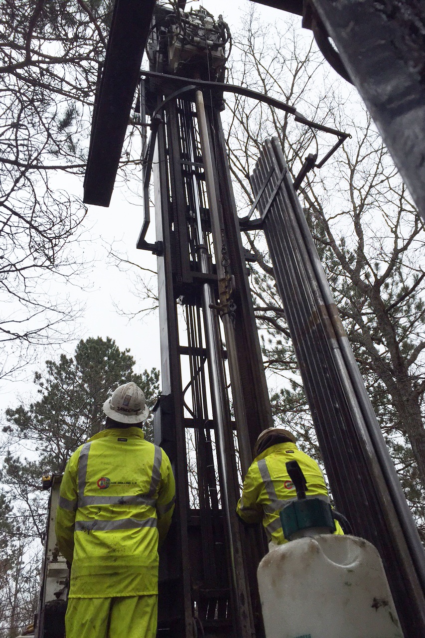 Monitoring wells installed at Raco Army Airfield and Missile Site