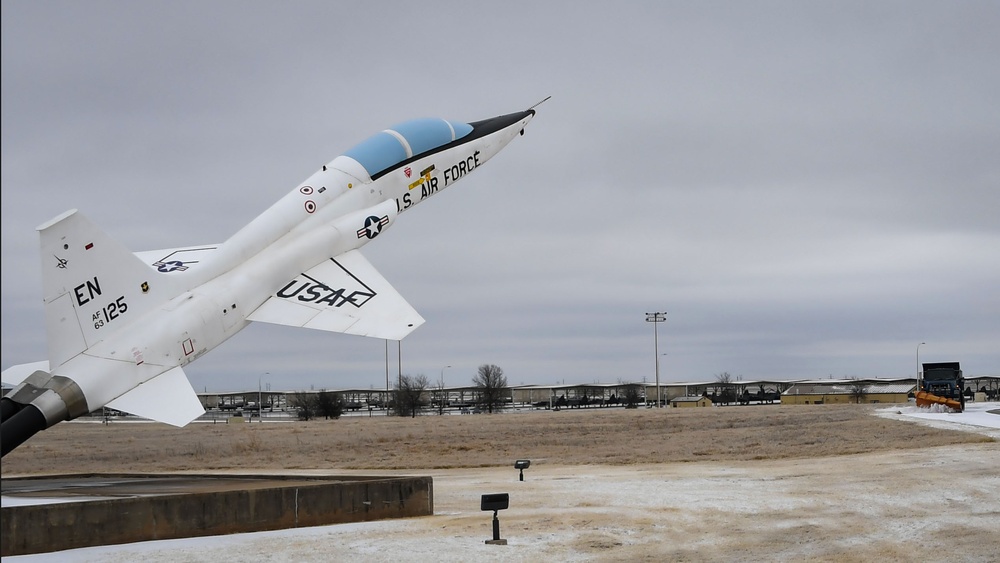 Winter weather pauses technical, pilot training ... again