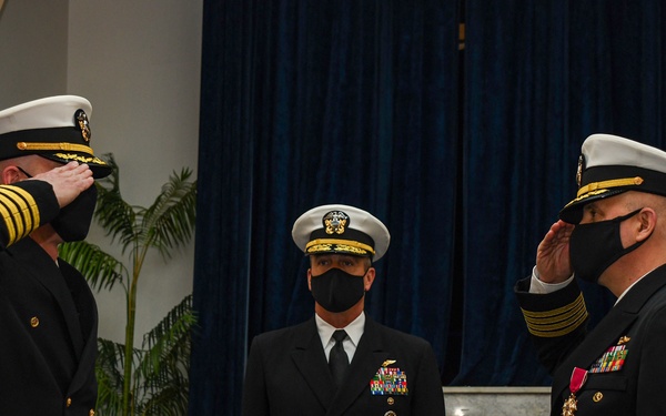 Submarine Learning Center Change of Command