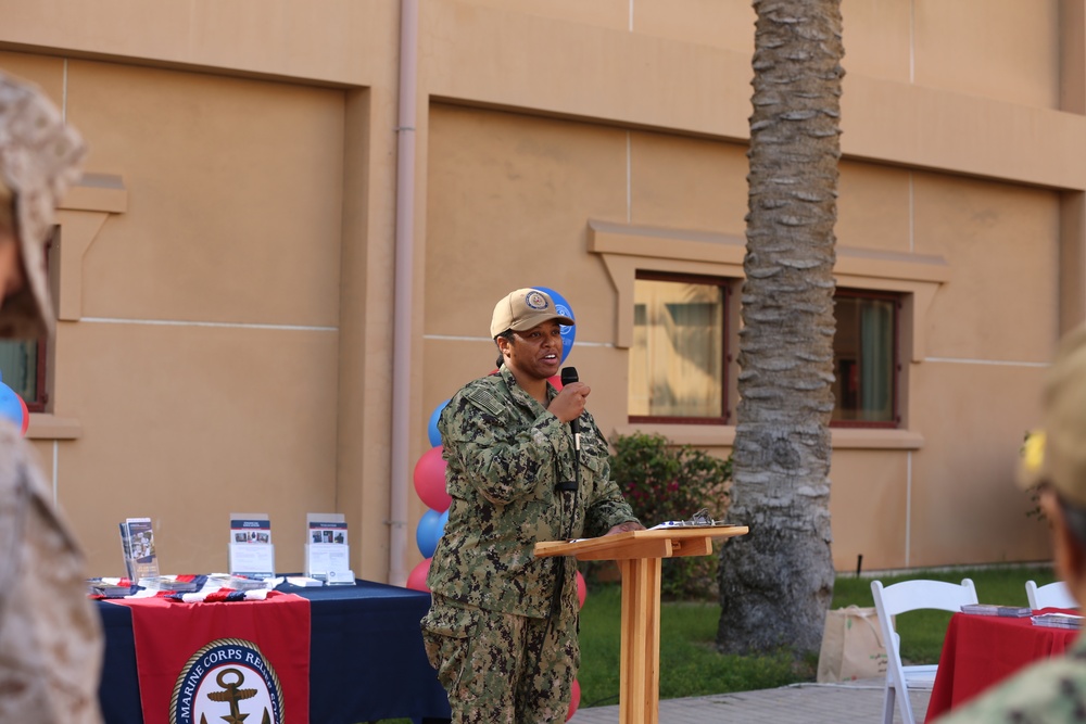 NSA Bahrain 2022 Active Duty Fund Drive Kick-off Event