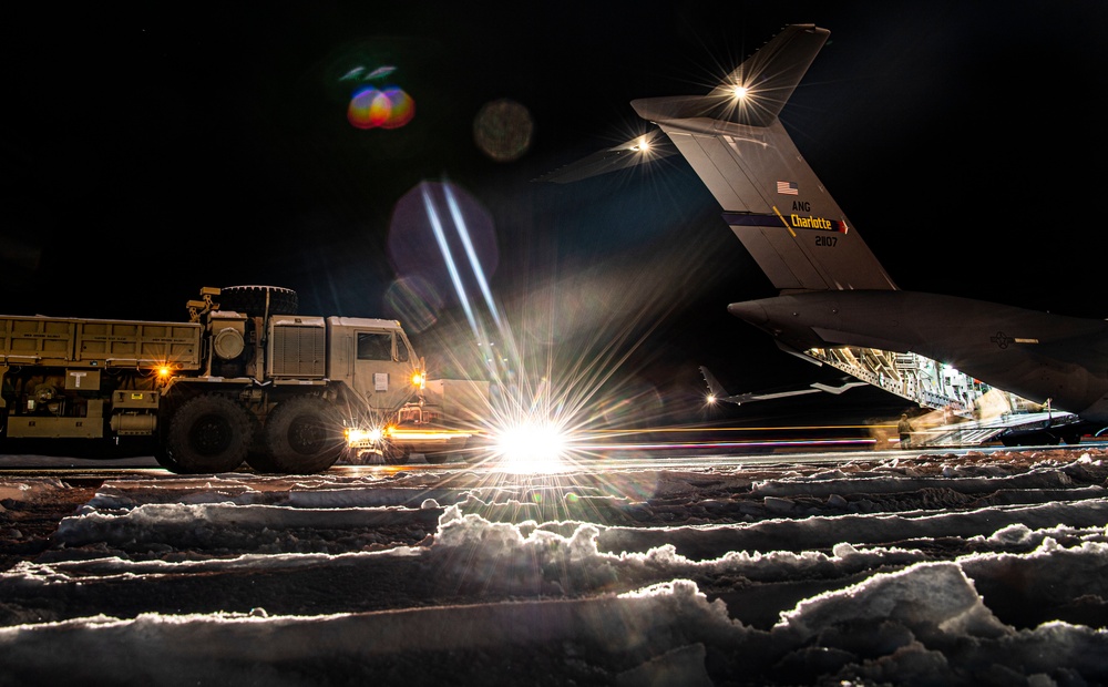 C-17 delivers Patriot equipment