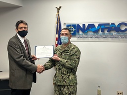 NAVFAC EXWC Structural Engineer Earns 2022 Federal Engineer of the Year Award