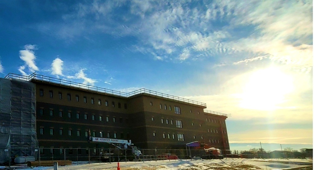 Continued barracks construction at Fort McCoy