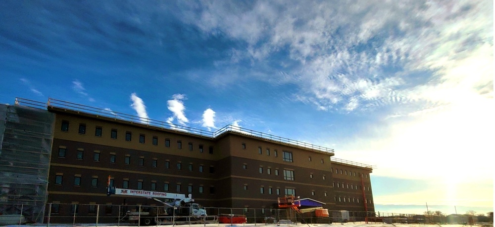 Continued barracks construction at Fort McCoy