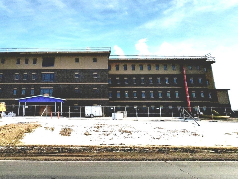 Continued barracks construction at Fort McCoy