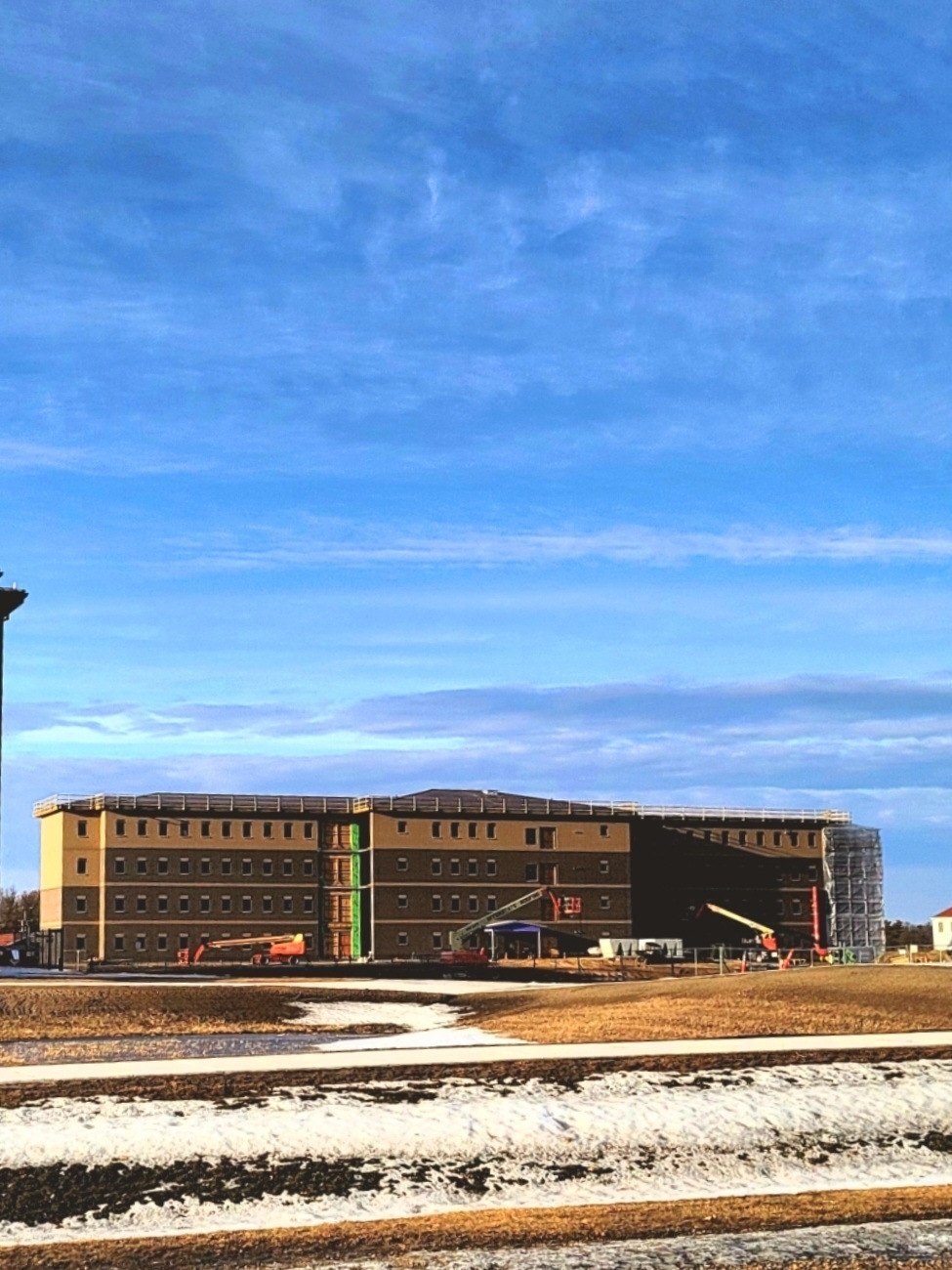 Continued barracks construction at Fort McCoy