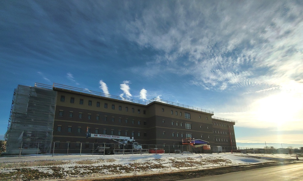 Continued barracks construction at Fort McCoy