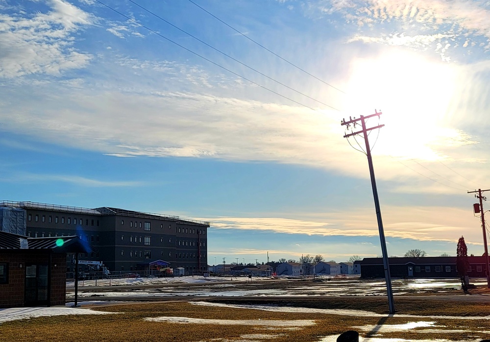 Continued barracks construction at Fort McCoy