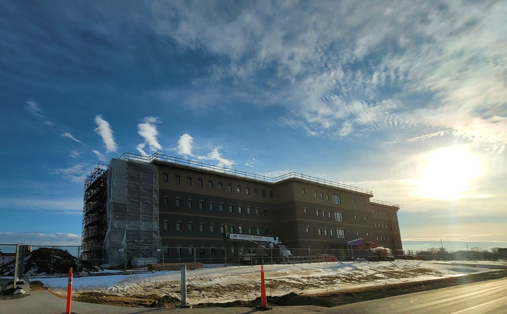 Continued barracks construction at Fort McCoy