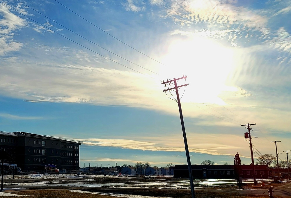 Continued barracks construction at Fort McCoy