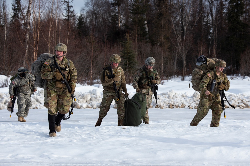 Air Force and Army National Guard engineers conduct joint operations training at JBER