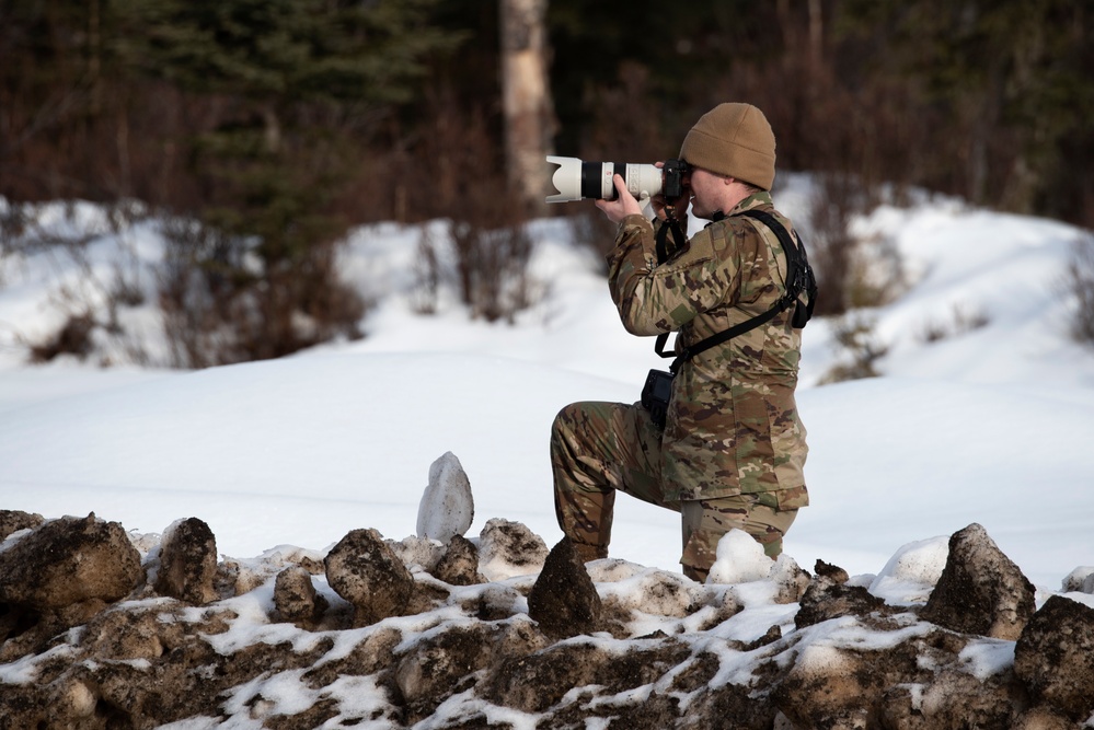 Air Force and Army National Guard engineers conduct joint operations training at JBER