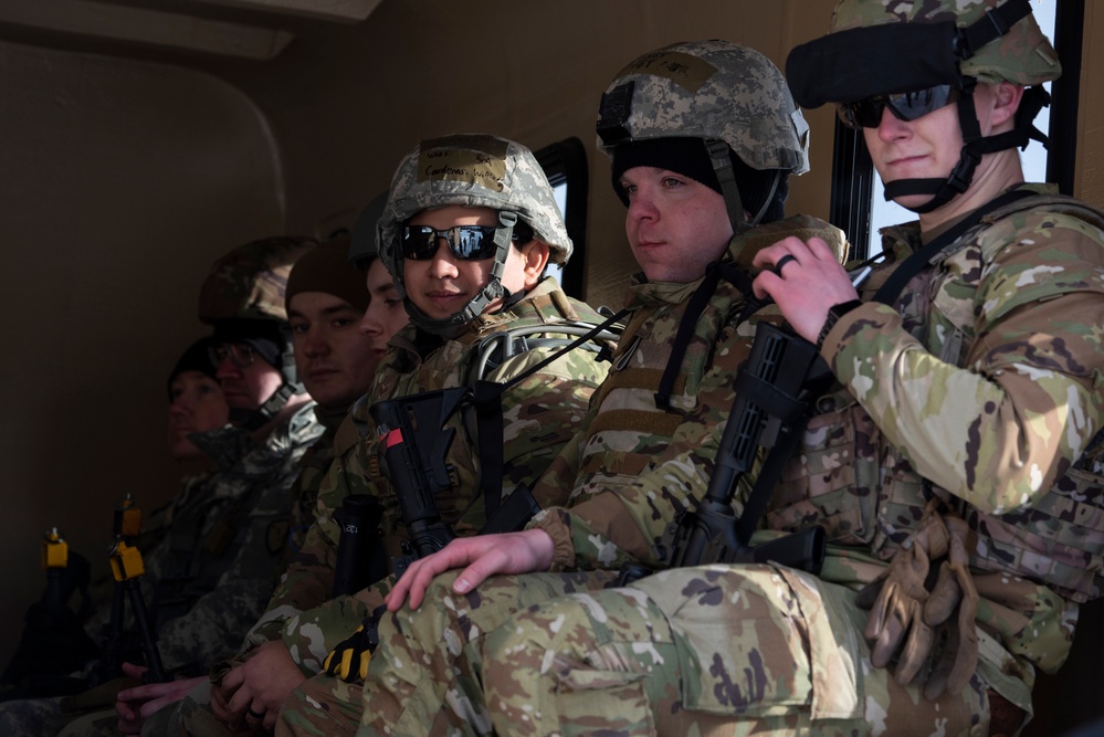 Air Force and Army National Guard engineers conduct joint operations training at JBER