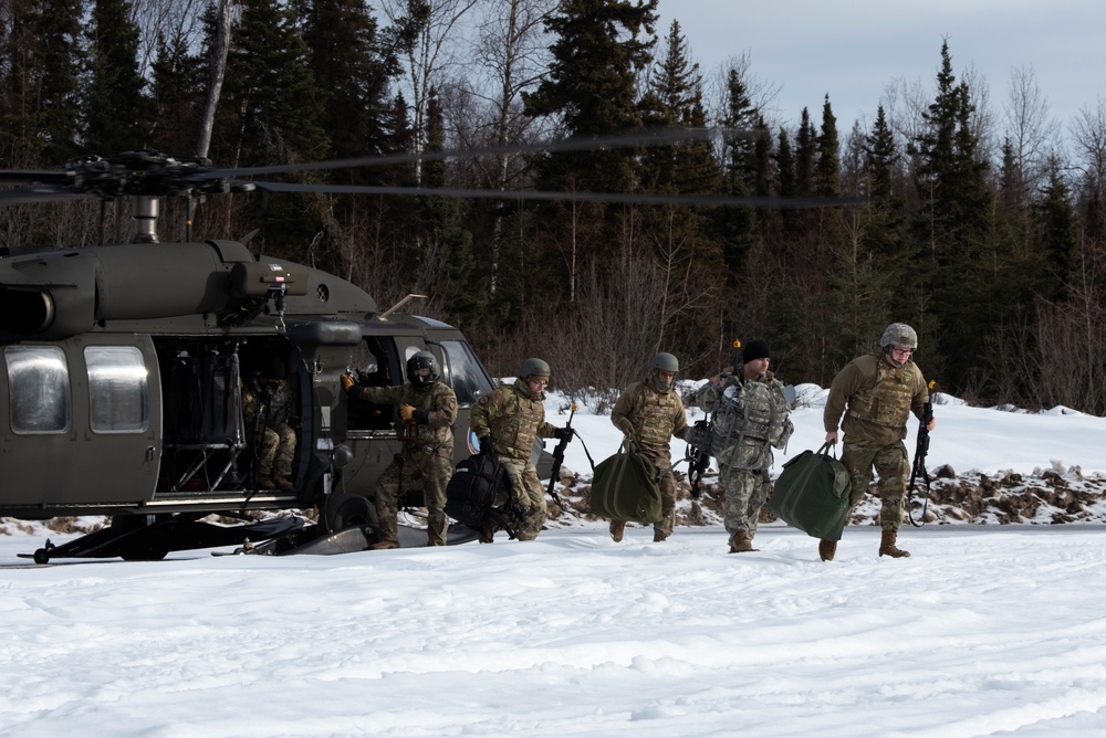 Air Force and Army National Guard engineers conduct joint operations training at JBER