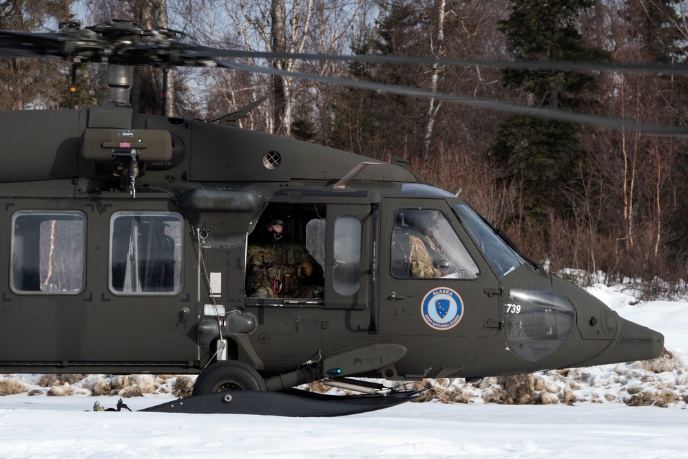 Air Force and Army National Guard engineers conduct joint operations training at JBER