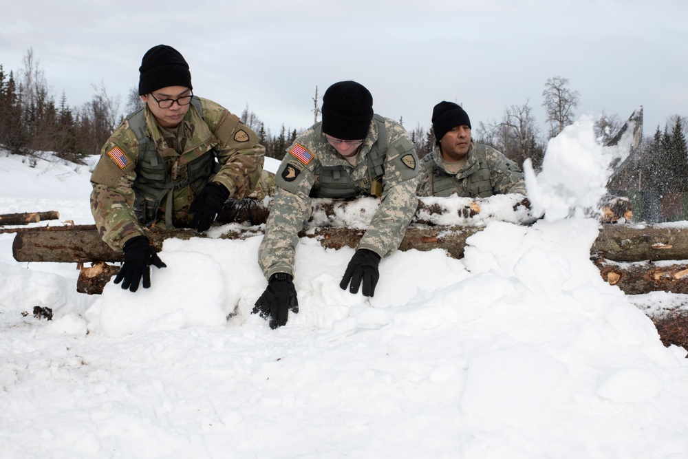 Air Force and Army National Guard engineers conduct joint operations training at JBER