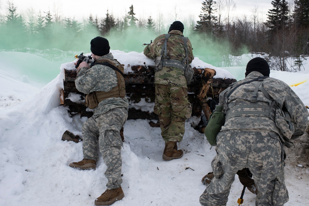 Air Force and Army National Guard engineers conduct joint operations training at JBER