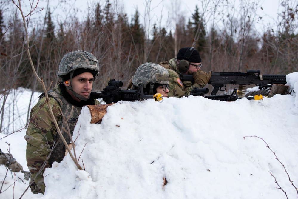 Air Force and Army National Guard engineers conduct joint operations training at JBER