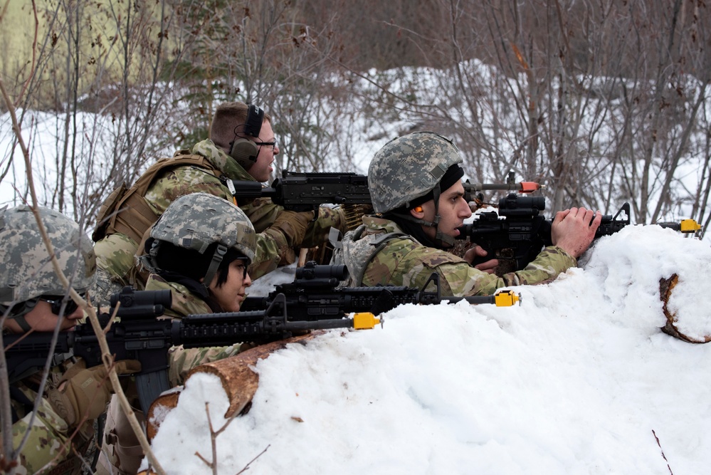 Air Force and Army National Guard engineers conduct joint operations training at JBER