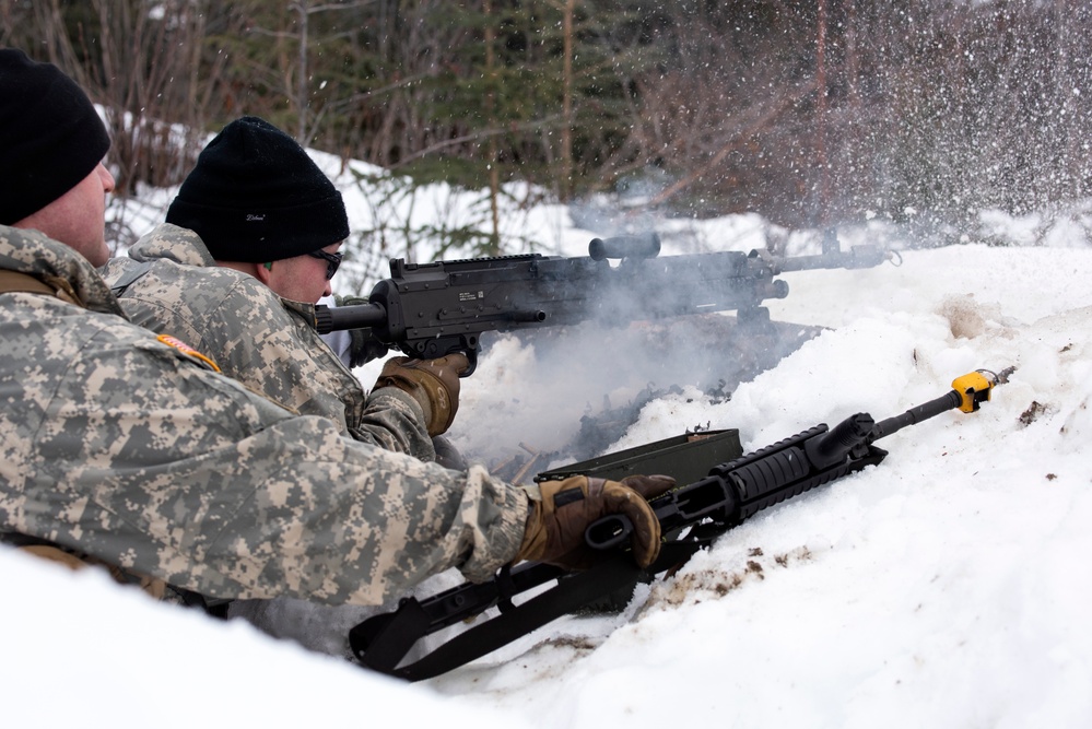 Air Force and Army National Guard engineers conduct joint operations training at JBER