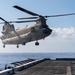 USS Portland (LPD 27) integrates with U.S. Army CH-47 Chinooks