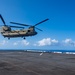 USS Portland (LPD 27) integrates with U.S. Army CH-47 Chinooks