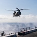 USS Portland (LPD 27) integrates with U.S. Army CH-47 Chinooks