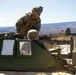 U.S. Marines with 1/12 conduct an M240B machine gun range during Spartan Fury 22.1