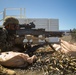 U.S. Marines with 1/12 conduct an M240B machine gun range during Spartan Fury 22.1