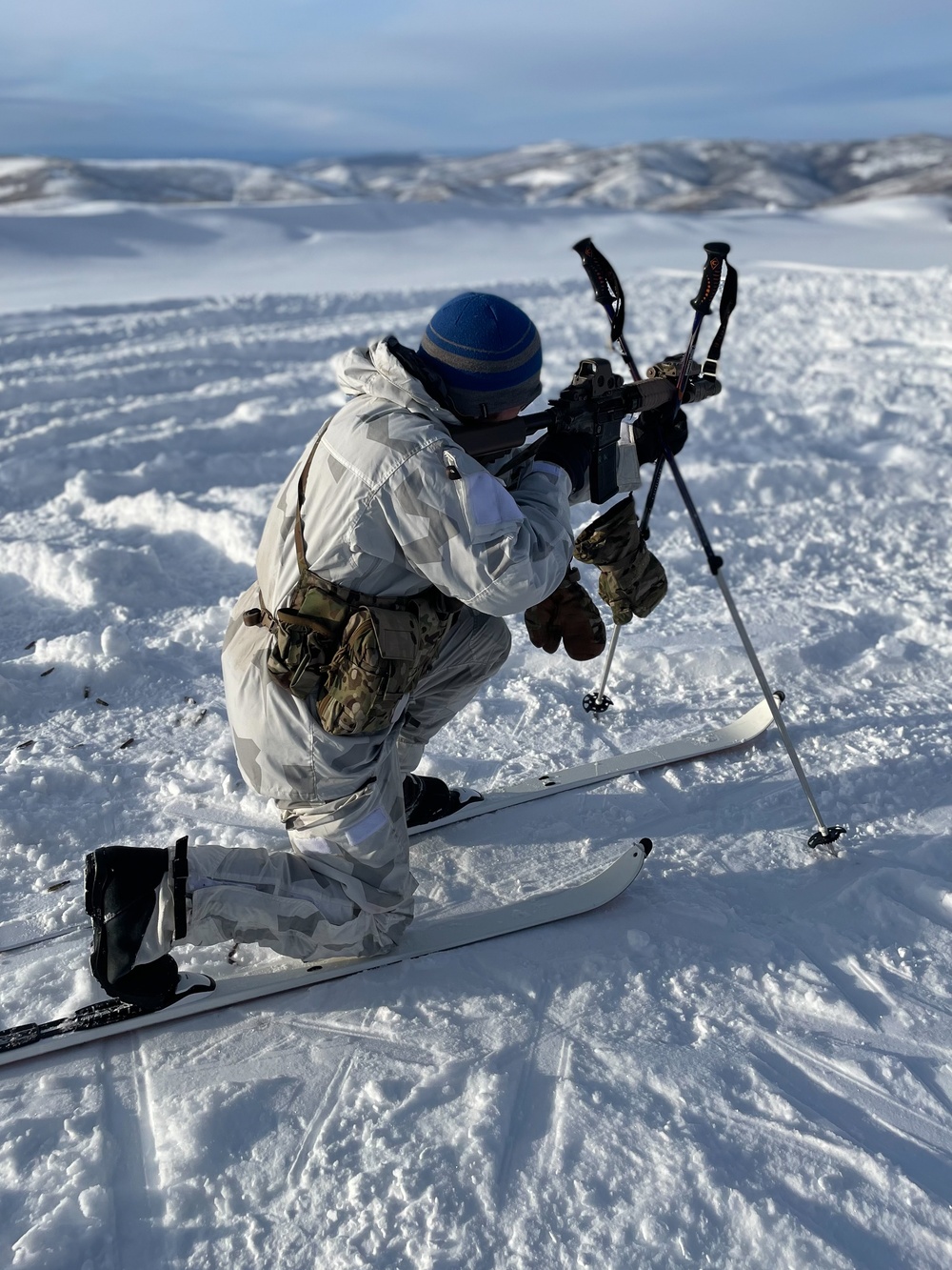 10th SFG(A) Green Berets exercise battle drills for Arctic Edge 22