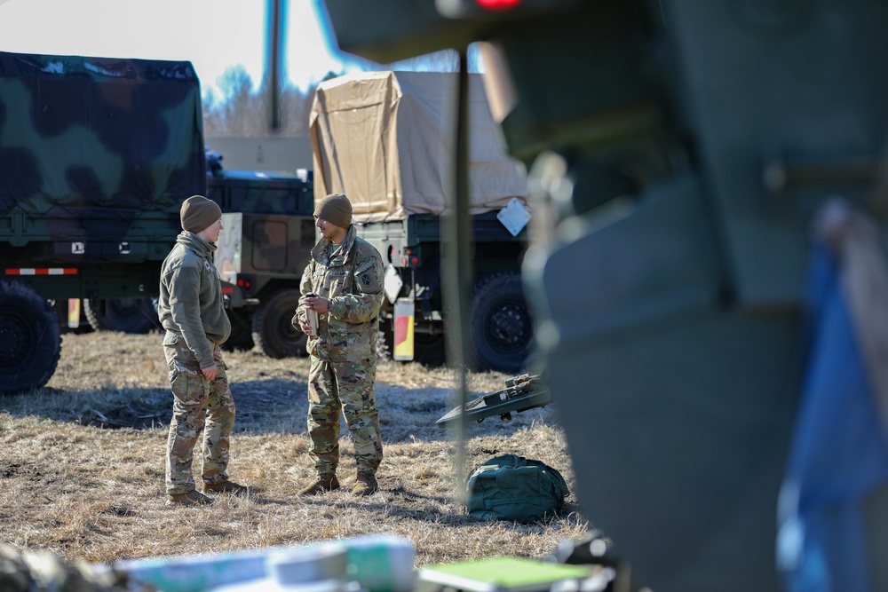 NATO air defenders train together in Lithuania for exercise Saber Strike