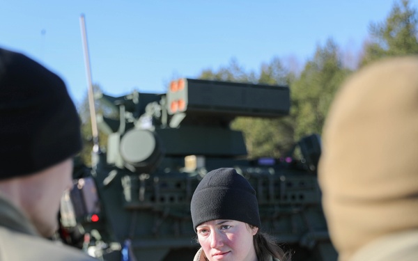 NATO air defenders train together in Lithuania for exercise Saber Strike