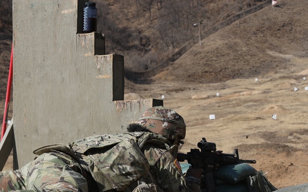 210th Field Artillery Brigade M4 Qualification