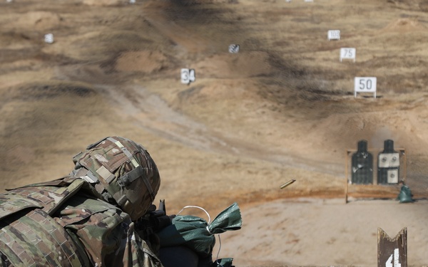 210th Field Artillery Brigade M4 Qualification